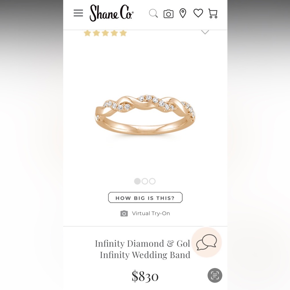 COPY - Shane co diamond band